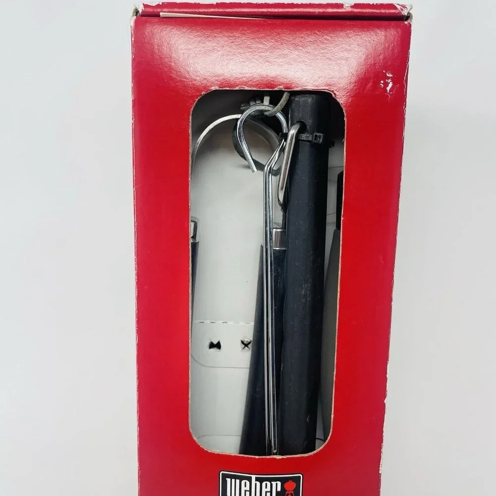 Weber‎ Style Grilling 4 Piece Stainless Steel Skewer Set with Brushes 15